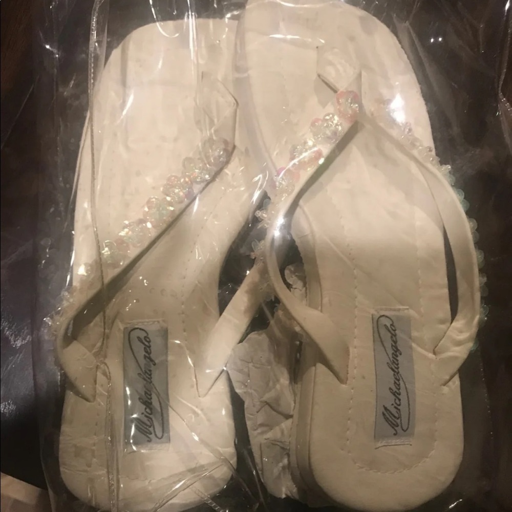David’s bridal sandal Michaelangelo size S